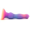 unicorny Gode Fantasy Phosphorescent Lumy Wolf 19 x 6.3cm